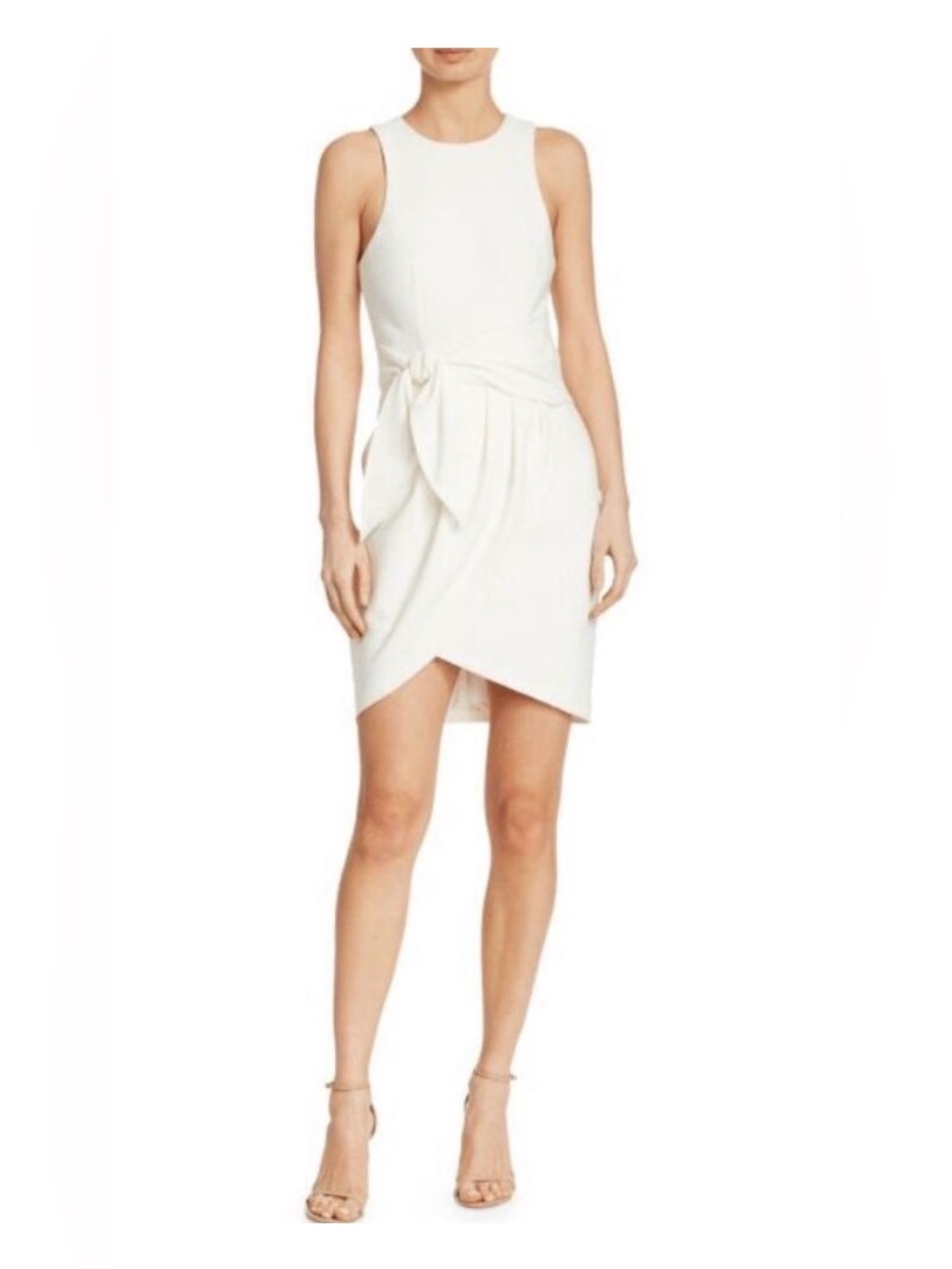 Cinq a Sept Cassaleigh Tie Waist Sleeveless Dress